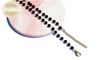 Support collier en perles 6mm