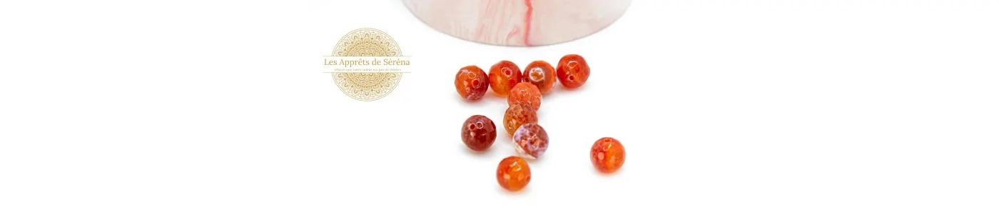 Perle pierre gemme naturelle ou semi précieuse - Les apprêts de Séréna