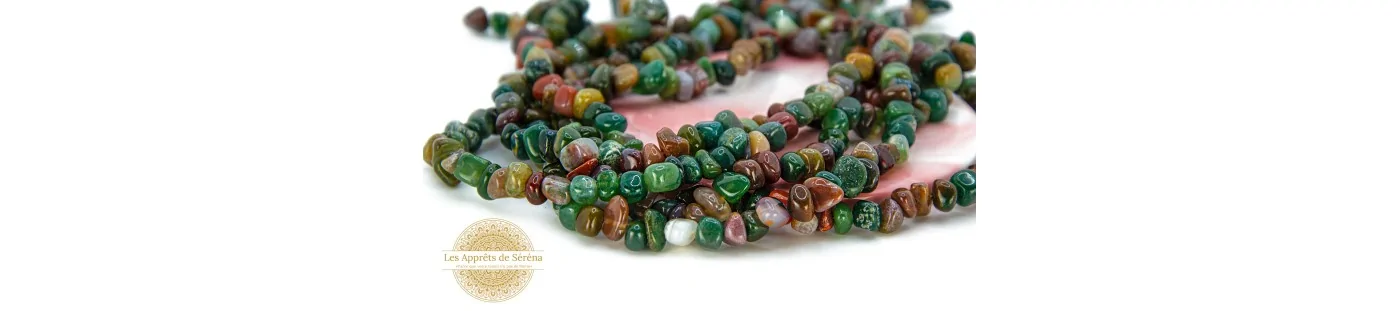 Perles puces ou chips en perles naturelles pour création de bijoux DIY